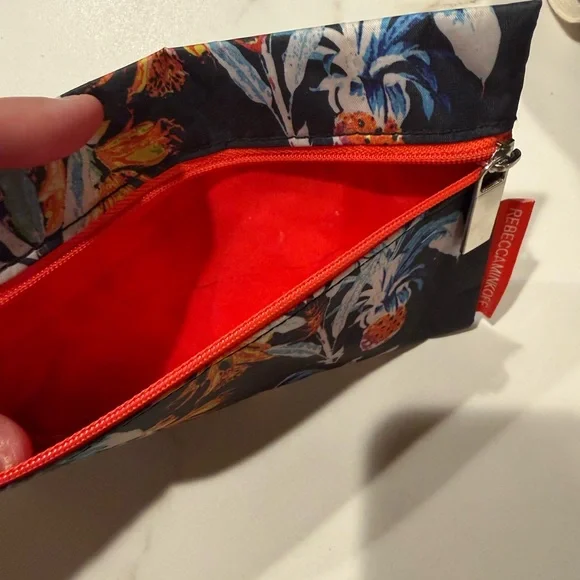 Rebecca Minkoff x IPSY Floral Cosmetic Pouch Zip Cas - like new! - Picture 3 of 3